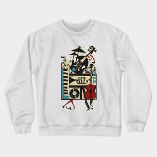 the jazz rythm (full version) Crewneck Sweatshirt